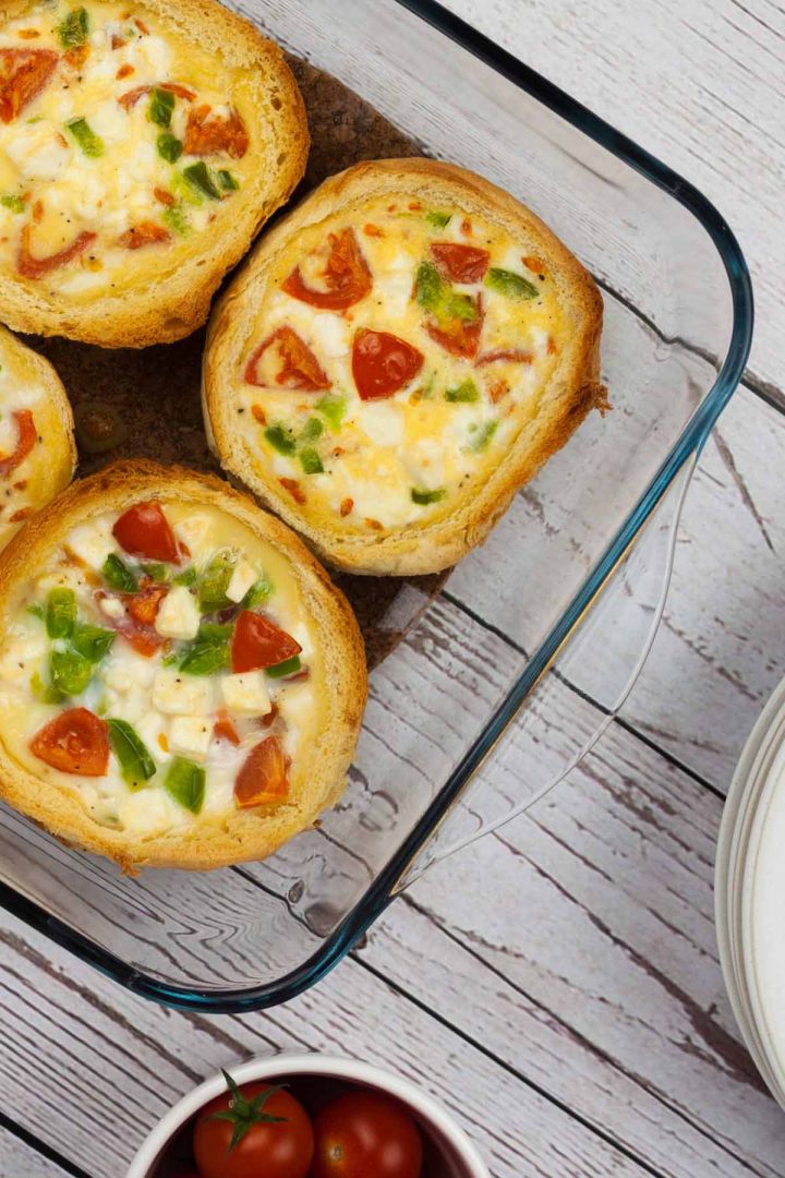 Baked Brioche Egg Cups