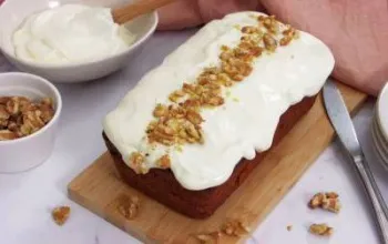 Carrot Cake with Yogurt Cream