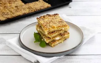 Crustless Zucchini Pie