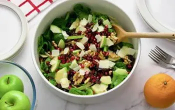 Festive Pomegranate & Apple Salad