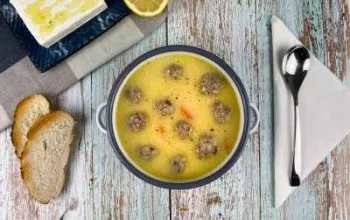 Giouvarlakia Meatball Soup
