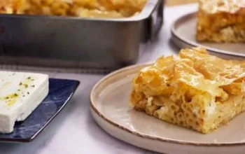 Greek Pasta Pie (Makaronopita)