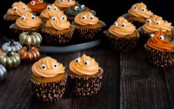 Halloween Pumpkin Cupcakes