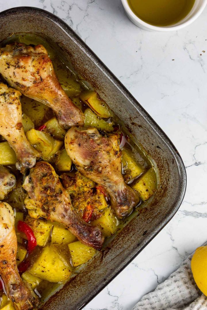 Roasted Lemon Chicken with Potatoes
