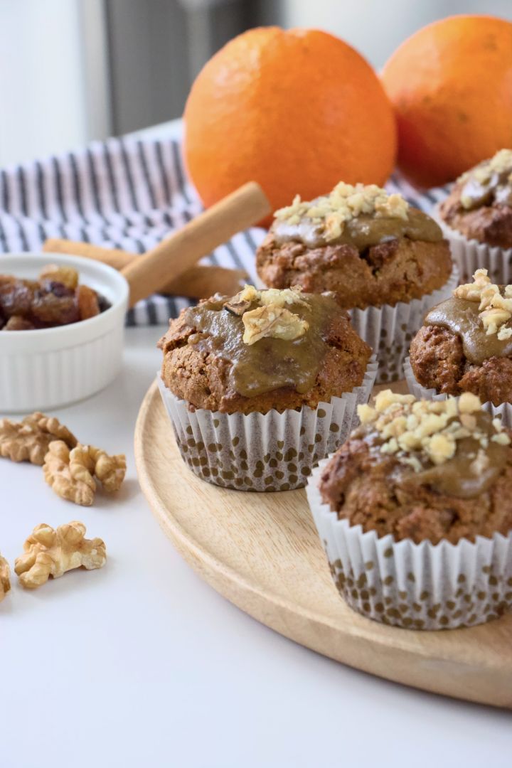 Sweet Tahini Cupcakes