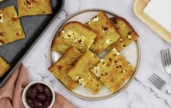 Thin-battered Feta Pie (Alevropita)