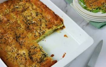 Vegan Filo Potato Pie