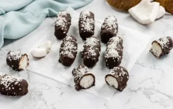 Vegan Mint Bounty Bars
