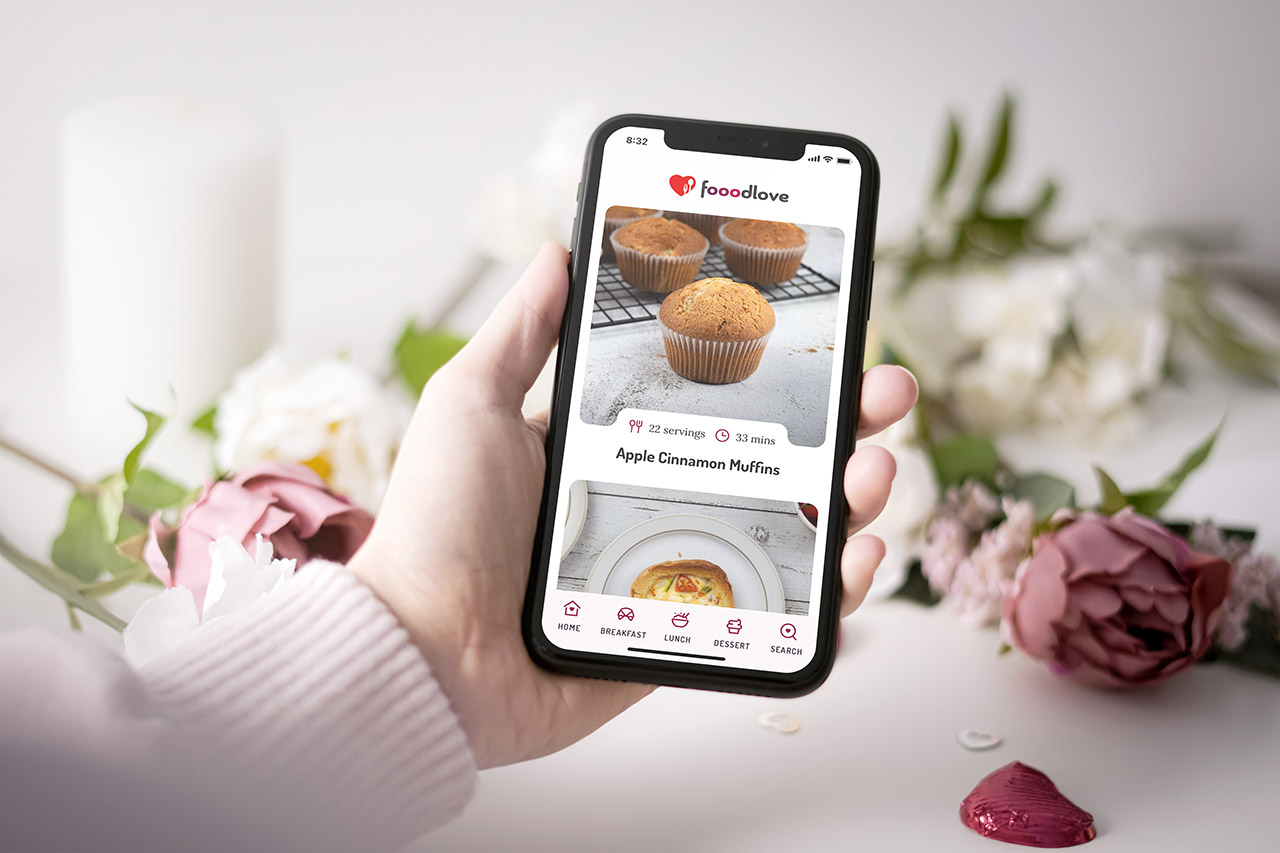 fooodlove optimised for mobile