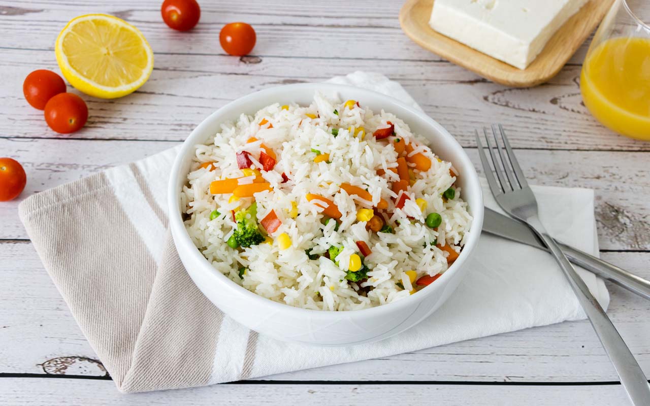 Basmati with Vegetables