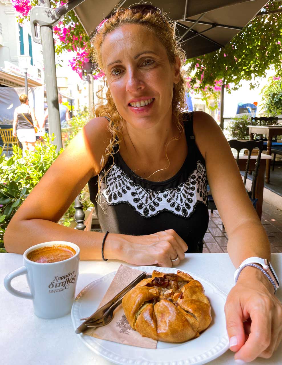 Breakfast at Koukos in Rhodes