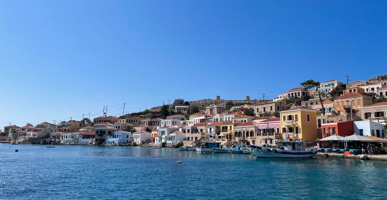 Halki view from the ferry
