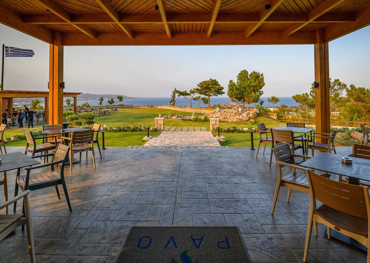 Pavo Cafe in Rhodes