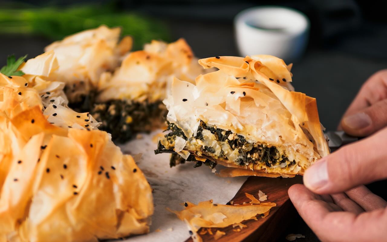 Vegan Spanakopita Spinach Pie