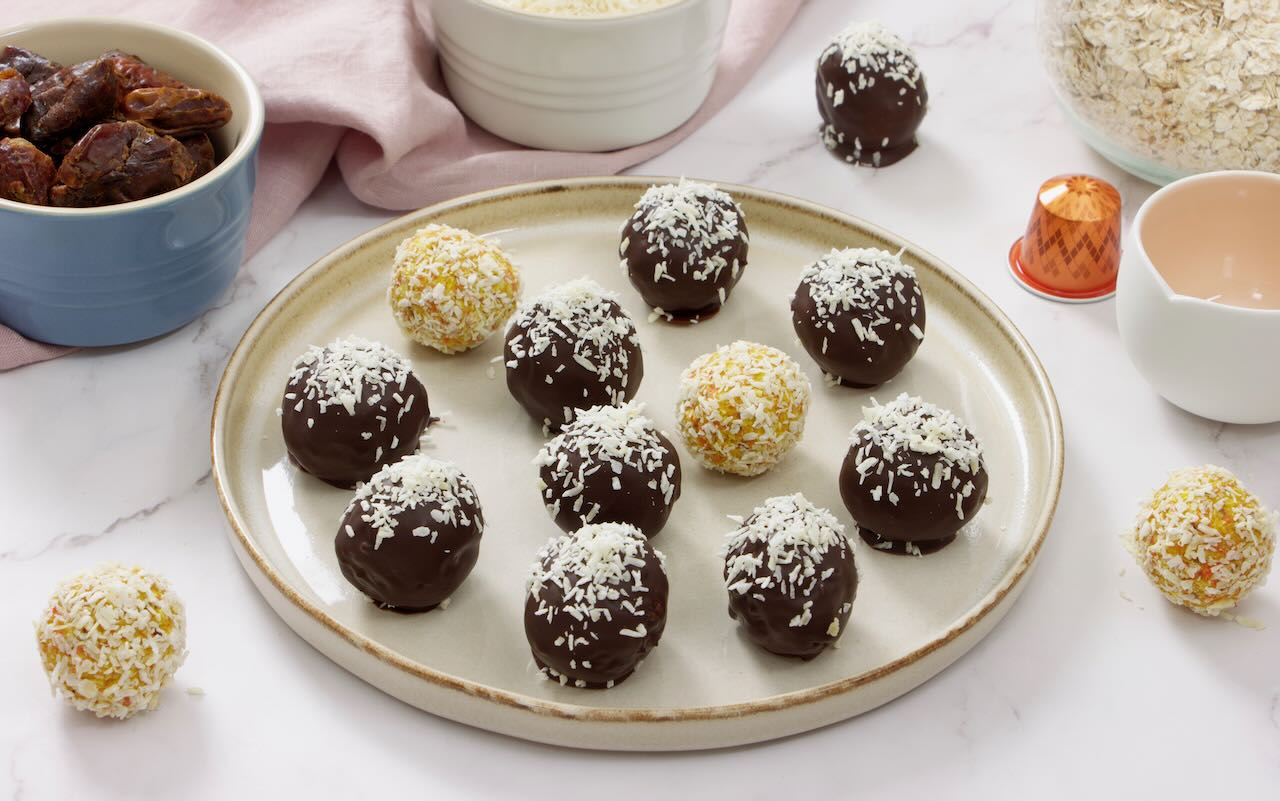 Carrot and Coconut Truffles