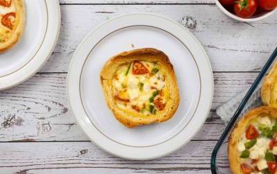 Baked Brioche Egg Cups