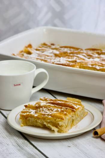 Crinkle Cream Pie with Filo