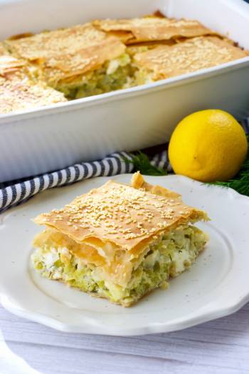 Greek Leek Pie (Prasopita)