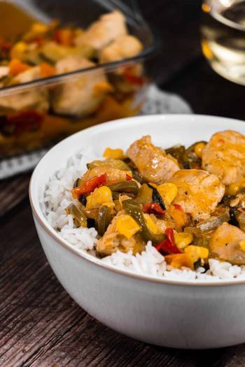 Juicy Chicken with Veggies