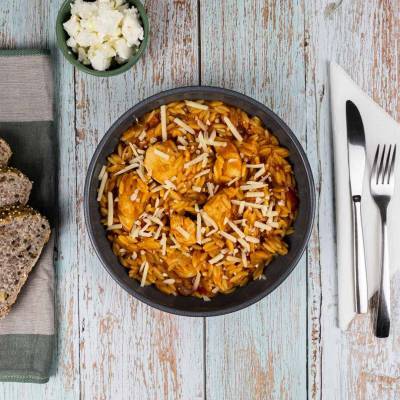 Giouvetsi with Chicken