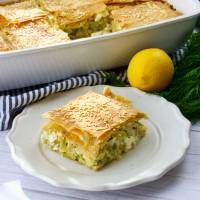 Greek Leek Pie (Prasopita)