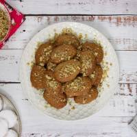 Greek Christmas Honey Cookies (Melomakarona)