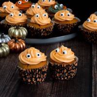 Halloween Pumpkin Cupcakes