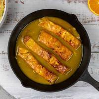 Honey Orange Glazed Salmon