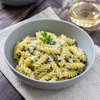 Pasta with Roquefort Sauce