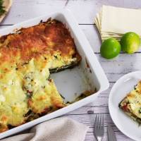 Spinach Lasagna with Lime