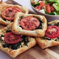 Spinach and Feta Galettes