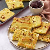 Thin-battered Feta Pie (Alevropita)