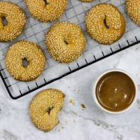 Wine Cookies with Sesame